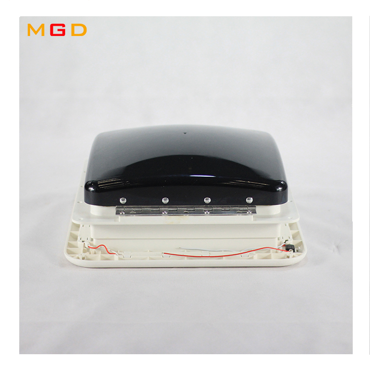 12V DC RV Accessories top cover roof hatch with ventilation fan LED lights-meygood 12V DC RV Accessories top cover roof hatch with ventilation fan LED lights-meygood