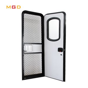 caravan/rv motorhome entry door with screen door MG16RD 620X1800mm