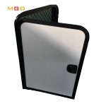 Hot sales travel camper RV customized size teardrop caravan door-meygood