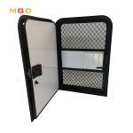 Hot sales travel camper RV customized size teardrop caravan door-meygood