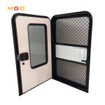 Tear Drop Camper Door Small RV Door Caravan Entry Door-meygood