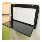 800*450mm white or black color customized sizes rv accessories aluminum folding picnic table-meygood