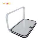 reliable and quick shipment 250*250mm rv parts teardrop camper door-meygood
