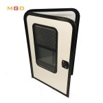 Tear Drop Camper Door Small RV Door Caravan Entry Door-meygood