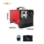 Plastic Shell All-In-One Machine RV Fuel Heater Energy Saving Motorhome Heater Green Travel Caravan Fuel Heater-meygood