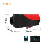 plateau type Independent autonomous 12 volt 24v aquecedor a diesel parking heater switch air heater with fuel tank 10L 5L pump-meygood