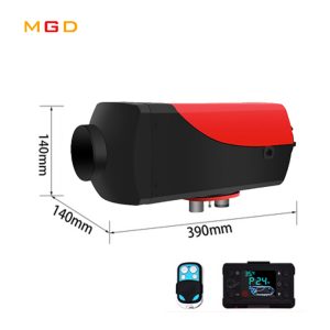 plateau type Independent autonomous 12 volt 24v aquecedor a diesel parking heater switch air heater with fuel tank 10L 5L pump