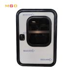 Hot sales travel camper RV customized size teardrop caravan door-meygood