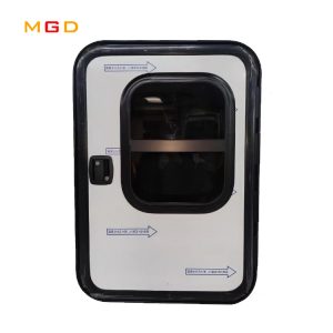 Hot sales travel camper RV customized size teardrop caravan door