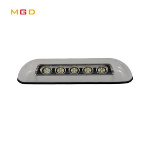 12V24V Anti-aging 8W Waterproof White and Black RV Led Light Motorhome Caravan Camper RV Awning Porch light