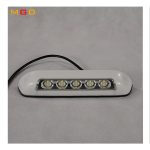 12V24V Anti-aging 8W Waterproof White and Black RV Led Light Motorhome Caravan Camper RV Awning Porch light-meygood