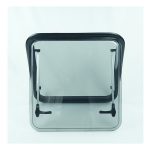 Wholesale Factory Acrylic Glass MG17RW RV Round Corner Window Black Aluminum Alloy Outer Frame Motorhome Side Window-meygood