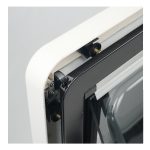 Wholesale Factory Acrylic Glass MG16RW RV Right Angle Window Black Aluminum Alloy Outer Frame Motorhome Side Window-meygood