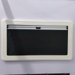Wholesale Factory Acrylic Glass MG16RW RV Right Angle Window Black Aluminum Alloy Outer Frame Motorhome Side Window-meygood