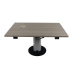 OEM Popular 360° Rotating Style RV Table Leg Telescopic Camper Table Leg Galvanized Pipe Motorhome Table Leg-meygood