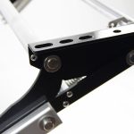 MG16RS Folding Step Manual double caravan Step High Tensile Aluminum Alloy motorhome step-meygood