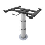 High Quality Popular RV Table Leg Galvanize Pipe Motorhome Table Leg Smooth Sliding Mechanism Caravan Table Leg-meygood