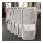 High Quality MG19 RD RV Entry Door With Blind Aluminum Alloy Material Caravan door for Motorhome-meygood
