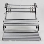 MG16RS Folding Step Manual double caravan Step High Tensile Aluminum Alloy motorhome step-meygood