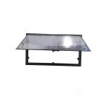 Wholesale Factory Acrylic Glass 23RW RV Right Angle Window Black Aluminum Alloy Outer Frame Motorhome Side Window-meygood