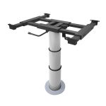 High Quality Popular RV Table Leg Galvanize Pipe Motorhome Table Leg Smooth Sliding Mechanism Caravan Table Leg-meygood