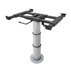 High Quality Popular RV Table Leg Galvanize Pipe Motorhome Table Leg Smooth Sliding Mechanism Caravan Table Leg