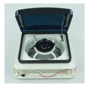 20 Levels of Fan Speed RV Roof Hatch With LED Light Caravan Roof Fans Smart Rain Sensor Camper Roof Hatch