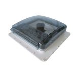 Ventilated Rear Wing RV Roof Hatch 20 Levels of Fan Speed Caravan Roof Fans Smart Rain Sensor Motorhome Roof Hatch-meygood