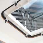 Wholesale Aluminum Alloy RV Skylight Multifunctional Inner Frame Caravan Roof Window Aluminum Alloy Outer Frame Camper window-meygood