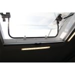 Wholesale Aluminum Alloy RV Skylight Multifunctional Inner Frame Caravan Roof Window Aluminum Alloy Outer Frame Camper window-meygood