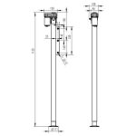 High Quality SY 15RJ Electric RV Jack Easy to Control Motorhome Electric Jack Well Supported Caravan Electric Jack-meygood