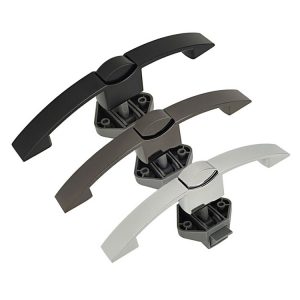 SYS321-1 RV Cabinet Locks Curved Cabinet Handle Lock For Caravan 158G Weight Motorhome Lock