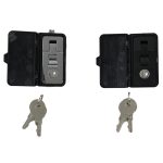 High Quality Thickened Material RV Hatch Door Lock Sturdy SY530-1 Hatch Door Lock Chrome Black Motorhome Door Lock-meygood